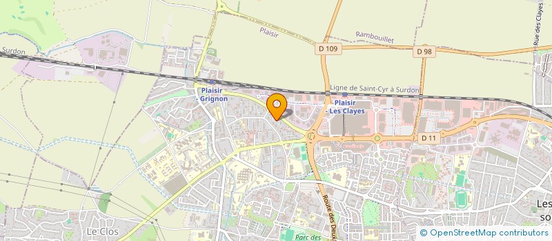 localisation de l'entreprise 940 985 591   PLAISIR