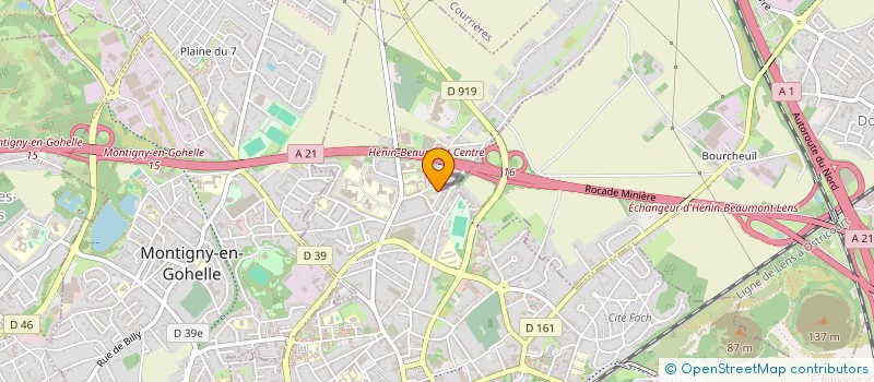 localisation de l'entreprise 940 986 847   HENIN-BEAUMONT