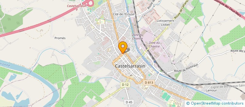 localisation de l'entreprise 941 005 381   CASTELSARRASIN