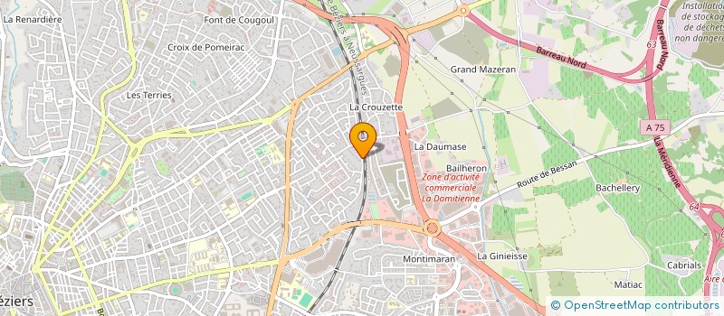 localisation de l'entreprise 941 045 189   BEZIERS