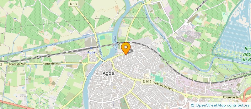 localisation de l'entreprise 941 078 420   AGDE