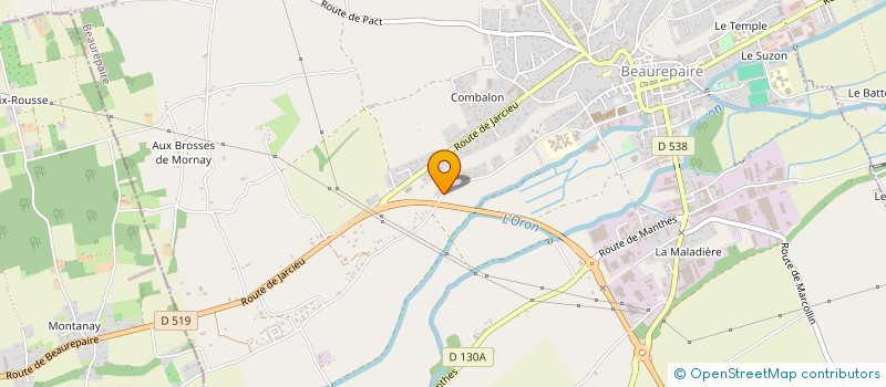 localisation de l'entreprise 941 086 233   LA COTE-SAINT-ANDRE