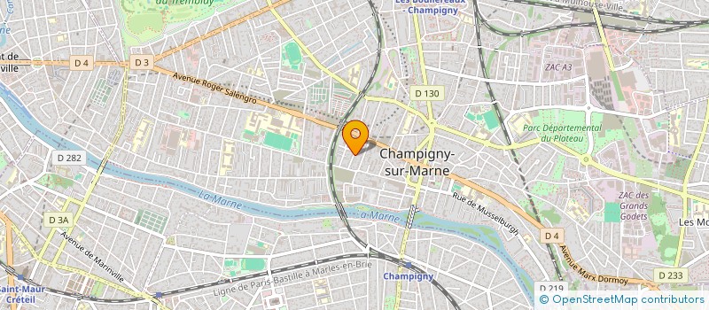 localisation de l'entreprise 941 087 686   CHAMPIGNY-SUR-MARNE