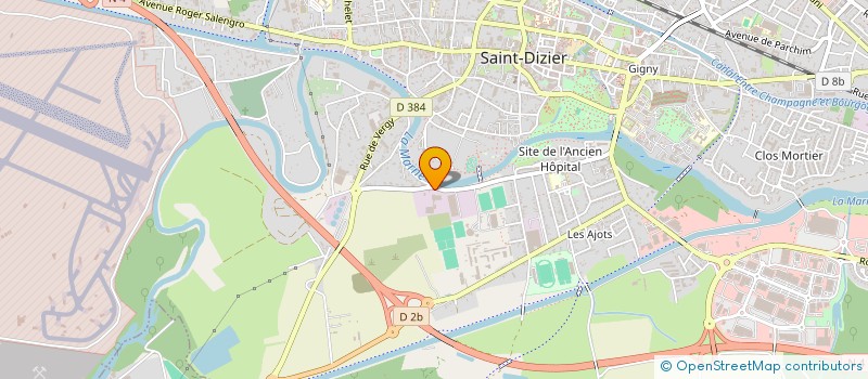 localisation de l'entreprise 941 125 346 à SAINT-DIZIER