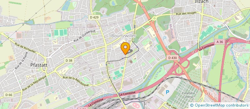 localisation de l'entreprise 941 153 850   MULHOUSE