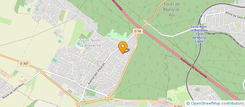 localisation de l'entreprise 941 160 558   SAINT-NOM-LA-BRETECHE