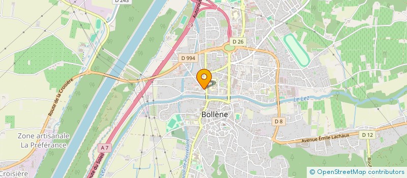 localisation de l'entreprise 941 165 961   BOLLENE