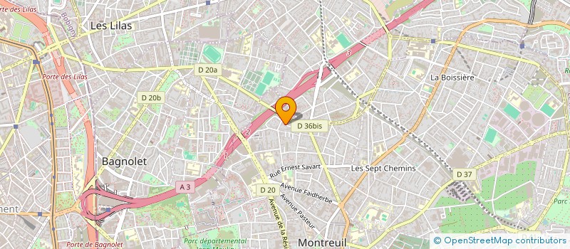 localisation de l'entreprise 941 188 930 à MONTREUIL