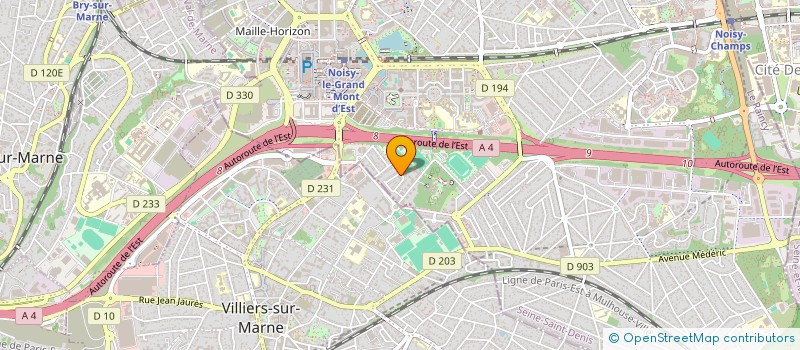 localisation de l'entreprise 941 189 540   NOISY-LE-GRAND