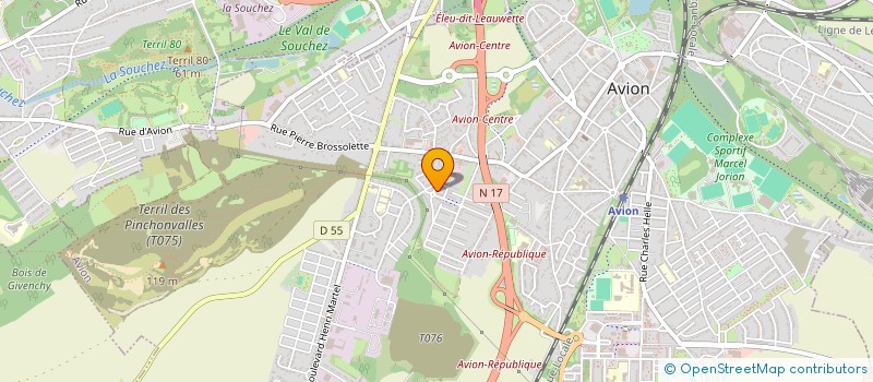 localisation de l'entreprise 941 196 693   AVION