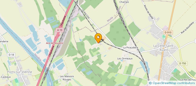 localisation de l'entreprise 941 217 135   LA CELLE-SAINT-AVANT