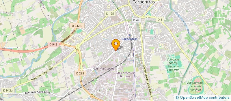 localisation de l'entreprise 941 226 995   CARPENTRAS