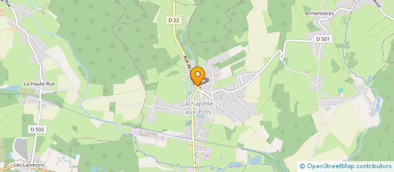 localisation de l'entreprise 941 254 609   LACHAPELLE-AUX-POTS