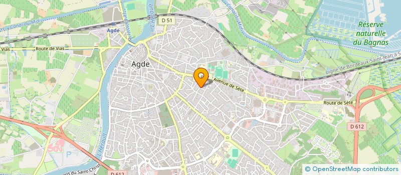 localisation de l'entreprise 941 260 739   AGDE