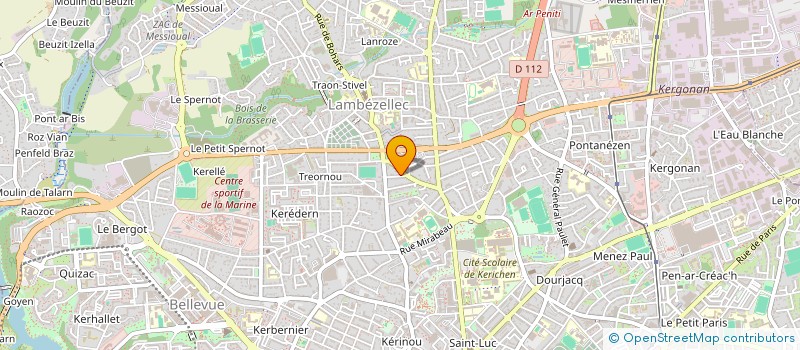 localisation de l'entreprise 941 272 858  à BREST