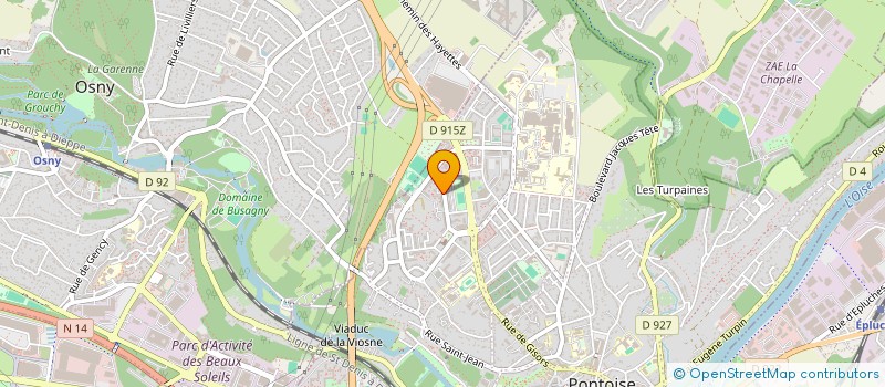 localisation de l'entreprise 941 283 954   PONTOISE