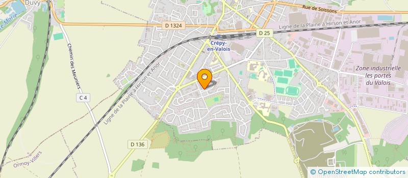 localisation de l'entreprise 941 303 109   CREPY-EN-VALOIS