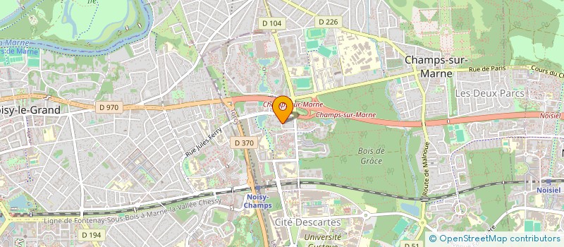 localisation de l'entreprise 941 329 625   CHAMPS-SUR-MARNE