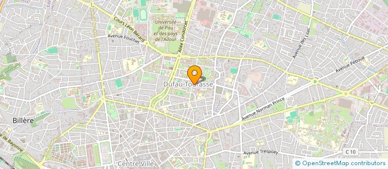 localisation de l'entreprise 941 369 464  à PAU