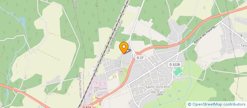 localisation de l'entreprise 941 418 428   SAINT-PAUL-LES-DAX