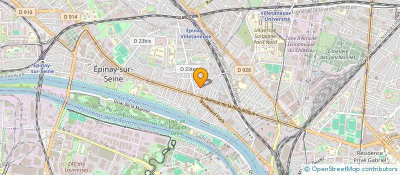 localisation de l'entreprise 941 475 683   EPINAY-SUR-SEINE