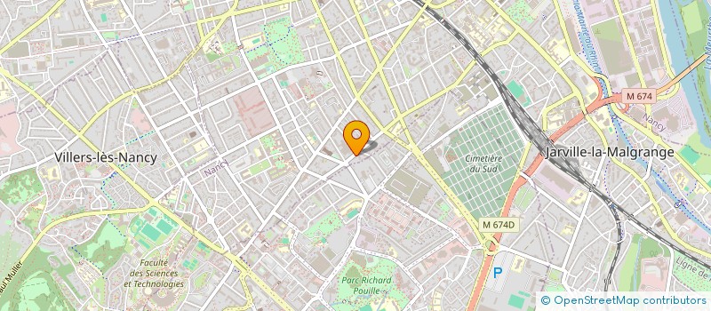 localisation de l'entreprise 941 488 611   NANCY