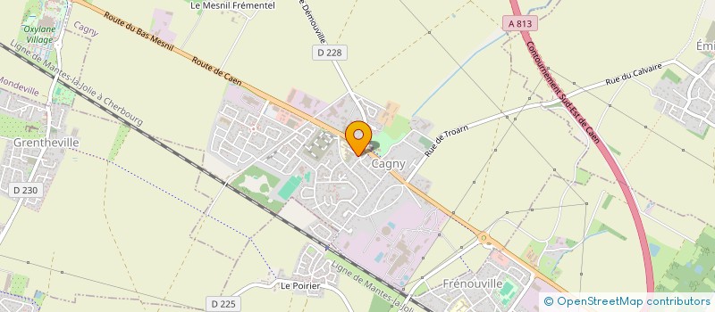 localisation de l'entreprise 941 513 863   CAGNY