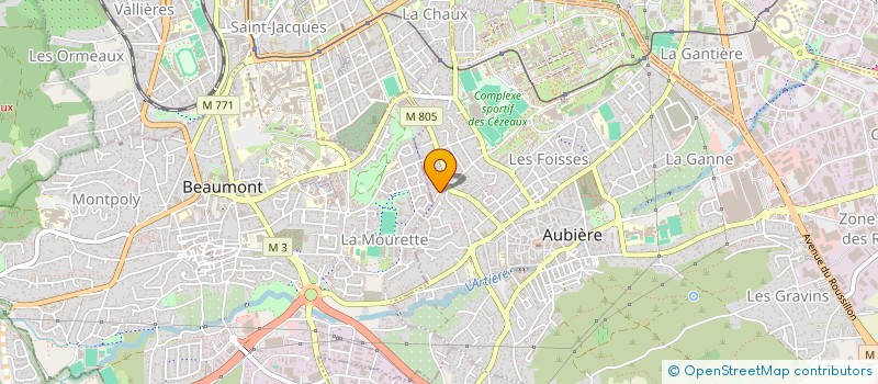 localisation de l'entreprise 941 548 729   AUBIERE