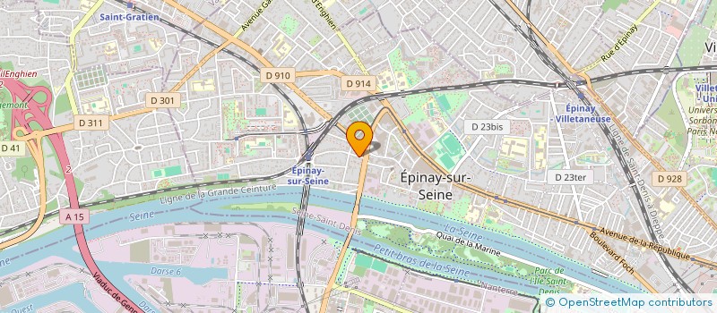 localisation de l'entreprise 941 573 354 à EPINAY-SUR-SEINE
