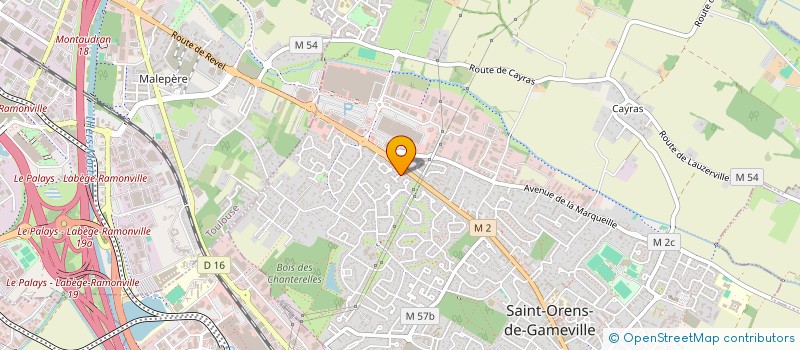 localisation de l'entreprise 941 607 897   SAINT-ORENS-DE-GAMEVILLE