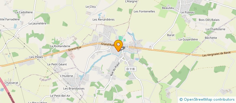 localisation de l'entreprise 941 614 745  à TRELAZE