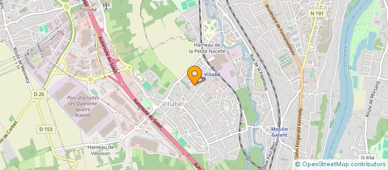 localisation de l'entreprise 941 679 003   VILLABE