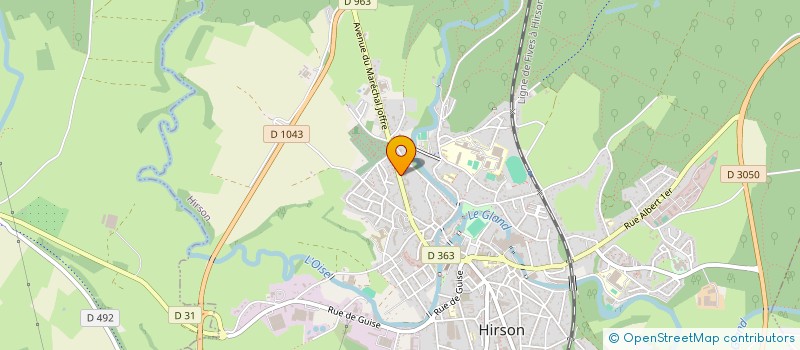 localisation de l'entreprise 941 686 842   HIRSON