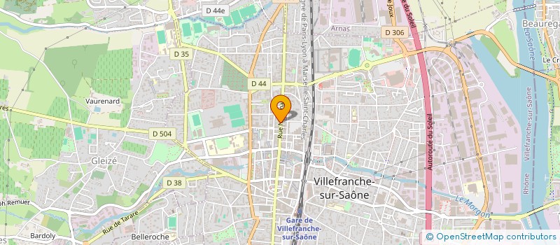 localisation de l'entreprise 941 720 773   VILLEFRANCHE-SUR-SAONE