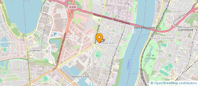 localisation de l'entreprise 941 740 672   BORDEAUX