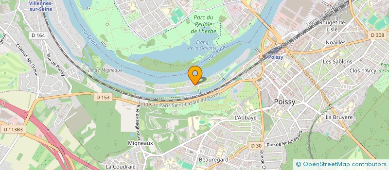 localisation de l'entreprise 941 768 392   POISSY