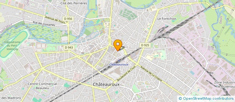 localisation de l'entreprise 941 773 673 à CHATEAUROUX