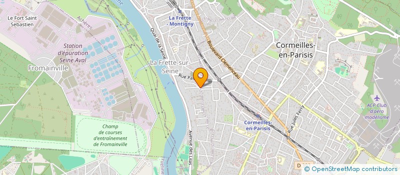 localisation de l'entreprise 941 845 125   LA FRETTE-SUR-SEINE