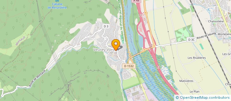 localisation de l'entreprise 941 848 921   VEUREY-VOROIZE