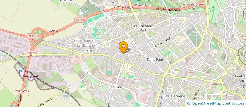 localisation de l'entreprise 941 864 621   CAGNY