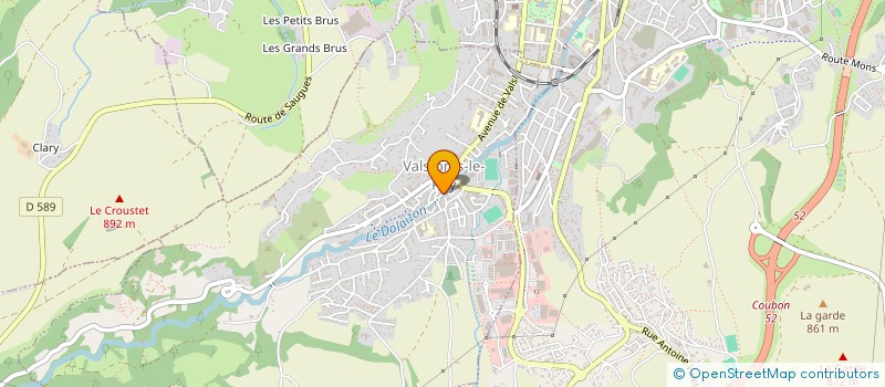 localisation de l'entreprise 941 875 080   VALS-PRES-LE-PUY