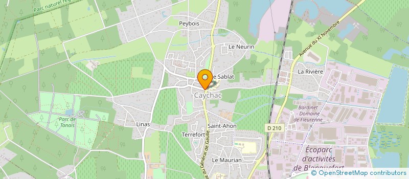 localisation de l'entreprise 941 914 798  à BLANQUEFORT