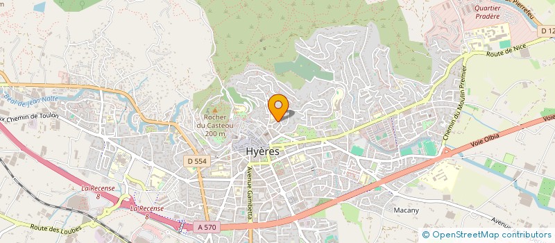 localisation de l'entreprise 941 915 779  à HYERES