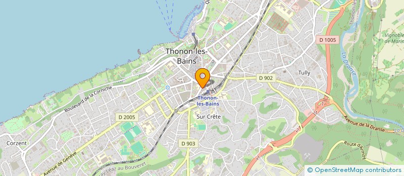 localisation de l'entreprise 941 921 454  à THONON-LES-BAINS