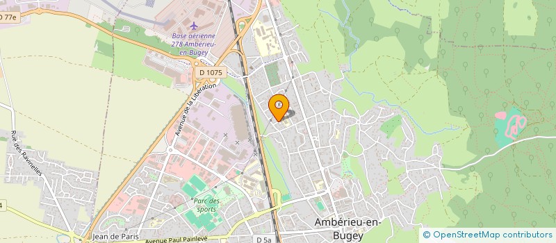 localisation de l'entreprise 941 952 301   AMBERIEU-EN-BUGEY