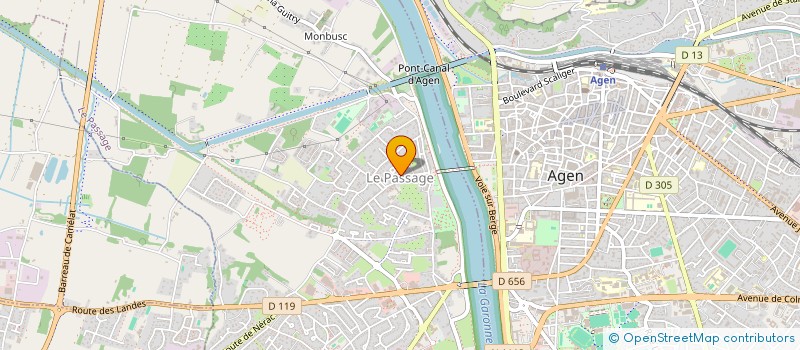 localisation de l'entreprise 941 957 276   LE PASSAGE