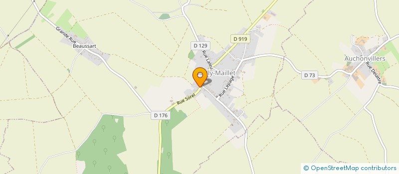 localisation de l'entreprise 941 957 359   MAILLY-MAILLET