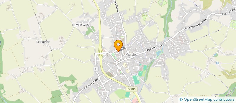 localisation de l'entreprise 941 968 257   PORDIC