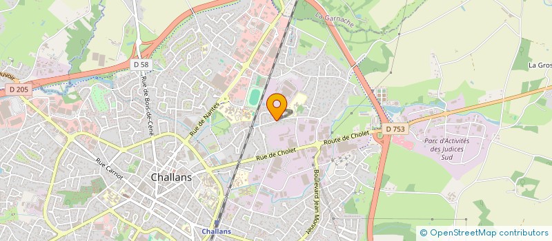 localisation de l'entreprise 942 079 484   CHALLANS