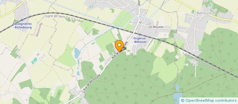 localisation de l'entreprise 942 089 830   ORGERUS